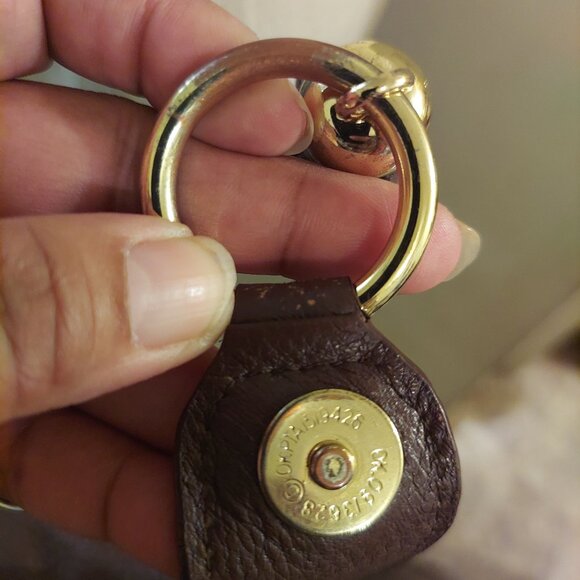 TALBOTS BROWN Pebble Leather Bucket  SHOULDER BAG - Picture 3 of 8